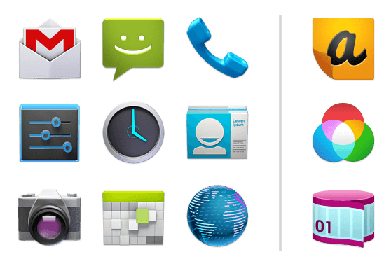 creare icona su devices android