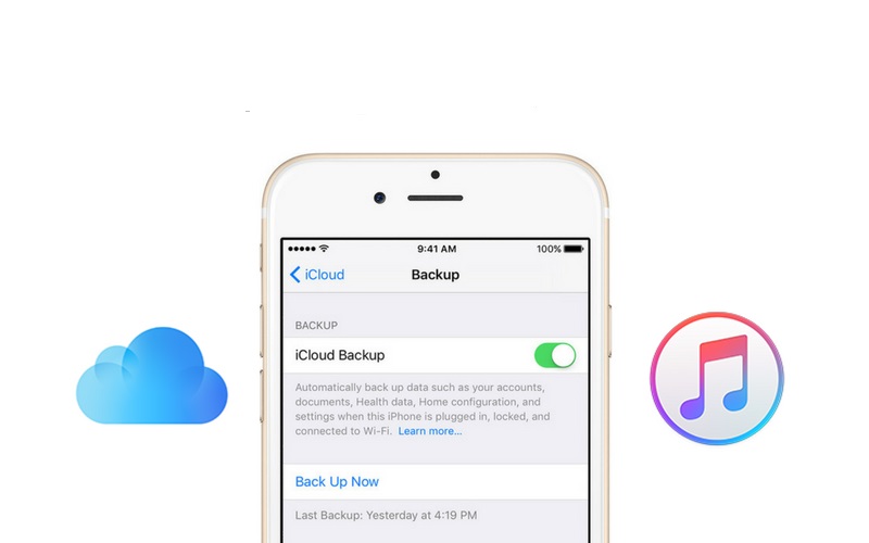 Fare backup iphone con iCloud e iTunes