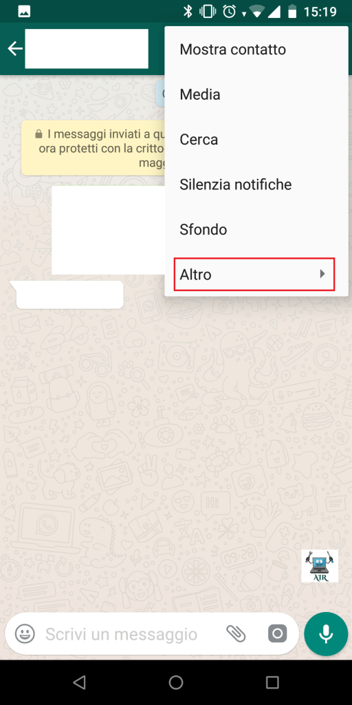 Stampare messaggi WhatsApp