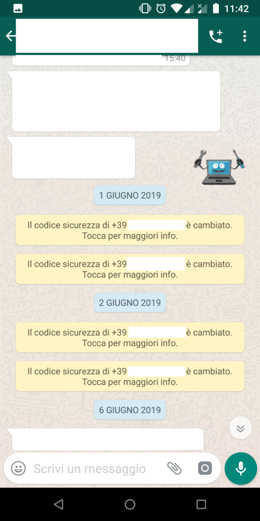 chat più sicura
